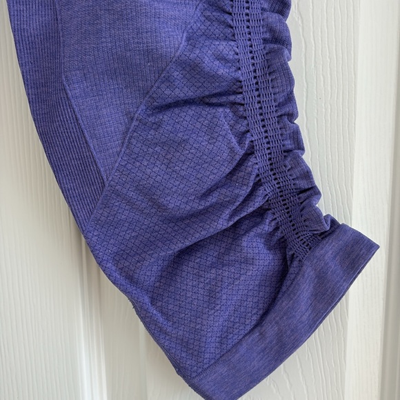 Lululemon leggings purple cropped size 6 - Picture 4 of 8